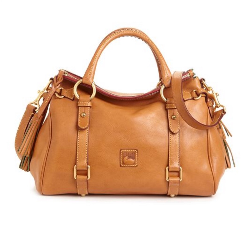 Dooney Bourke Florentine Satchel in Natural